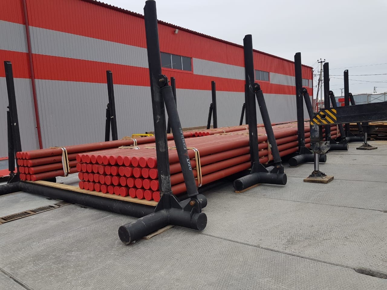 Стеллажи для трубной продукции