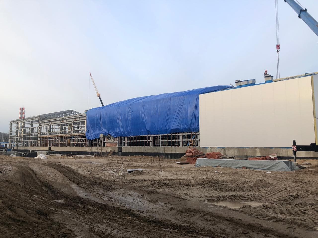 Развитие газотранспортных мощностей ЕСГ Северо-Западного региона, участок Грязовец – КС «Славянская», Компрессорнаяй станция «Дивенская»