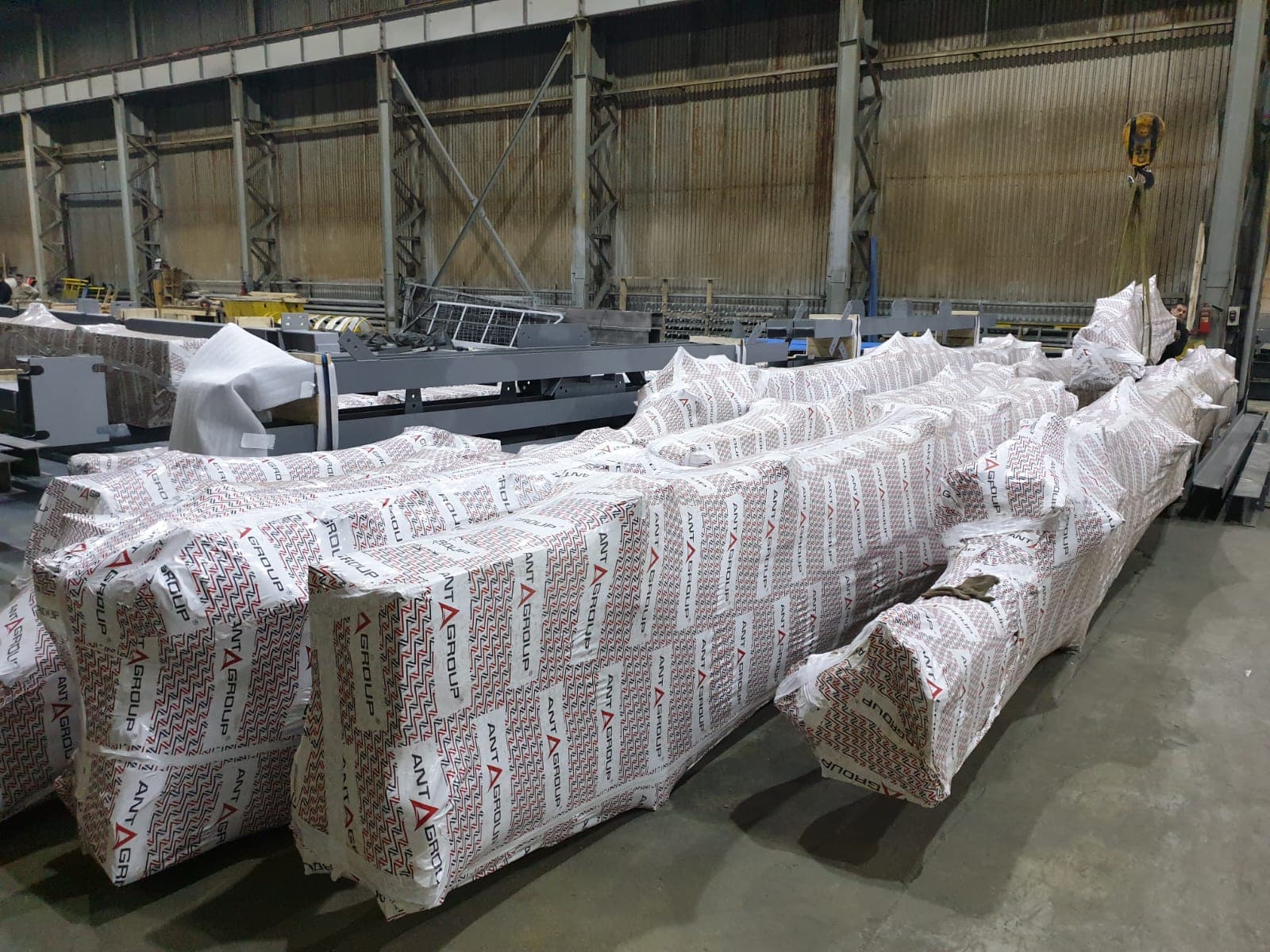 Металлокоснтрукции для Установки гидроочистки дистиллятов для нужд ПАО "Орскнефтеоргсинтез" (ФортеИнвест)