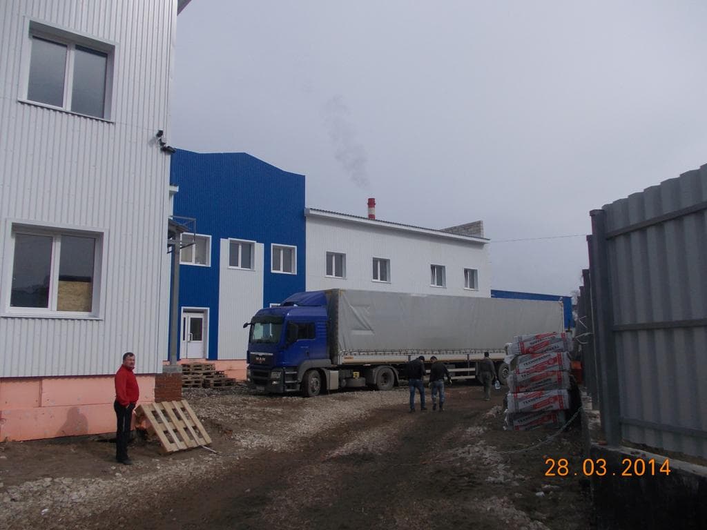 Здания АБК, терминалы Распределительного центра НОРД