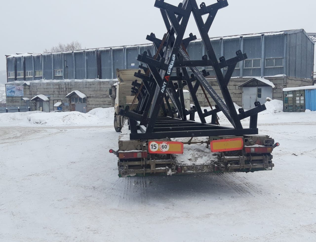 Стеллажи для профильного проката