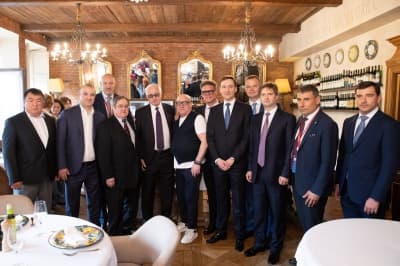 Деловой обед на полях ПМЭФ - 2022