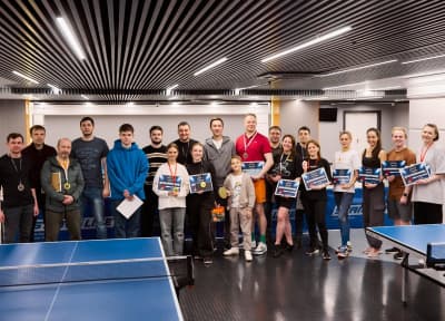Корпоративный турнир по настольному теннису 2025